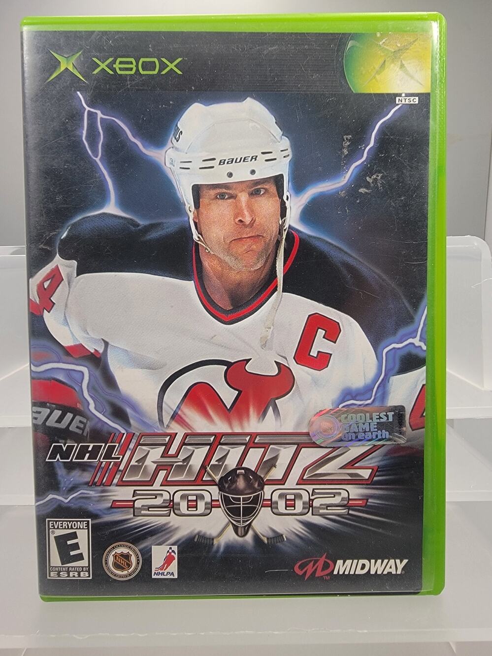 NHL Hitz 20-02 Hockey Game (Microsoft Xbox, 2001) CIB Tested And Working